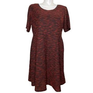 Sami & Jo Plus red and black dress, NWT 2X